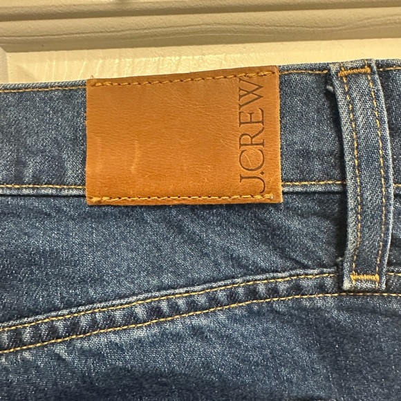 J. Crew Primerose Wash Mid Rise Slouchy Straight Dad Denim Jeans BP294 Size 28 - Picture 4 of 8